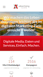 Mobile Screenshot of advertising-alliance.de